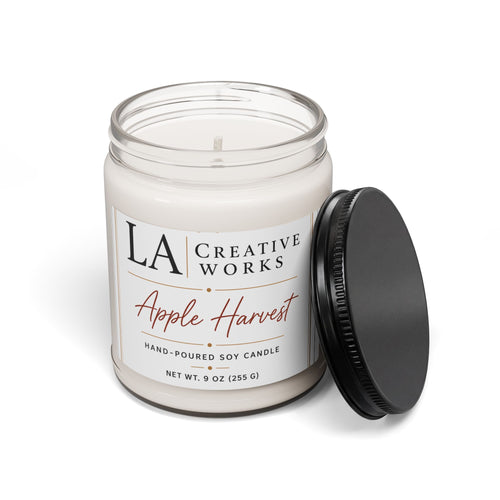 Apple Spice Scented Soy Candle, 9oz | Mason Jar Candle