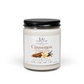 Cinnamon Vanilla Soy Candle — 9oz Scented Jar (Warm, Cozy Home Fragrance)