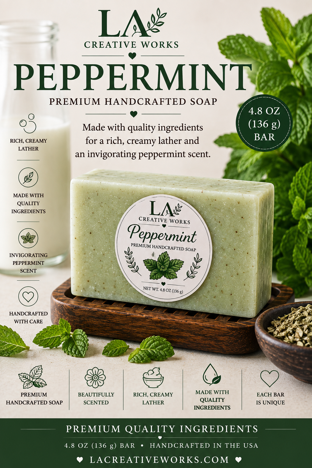 Peppermint Soap