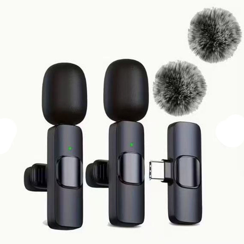 Wireless Clip-On Mini Microphone for iPhone & Android
